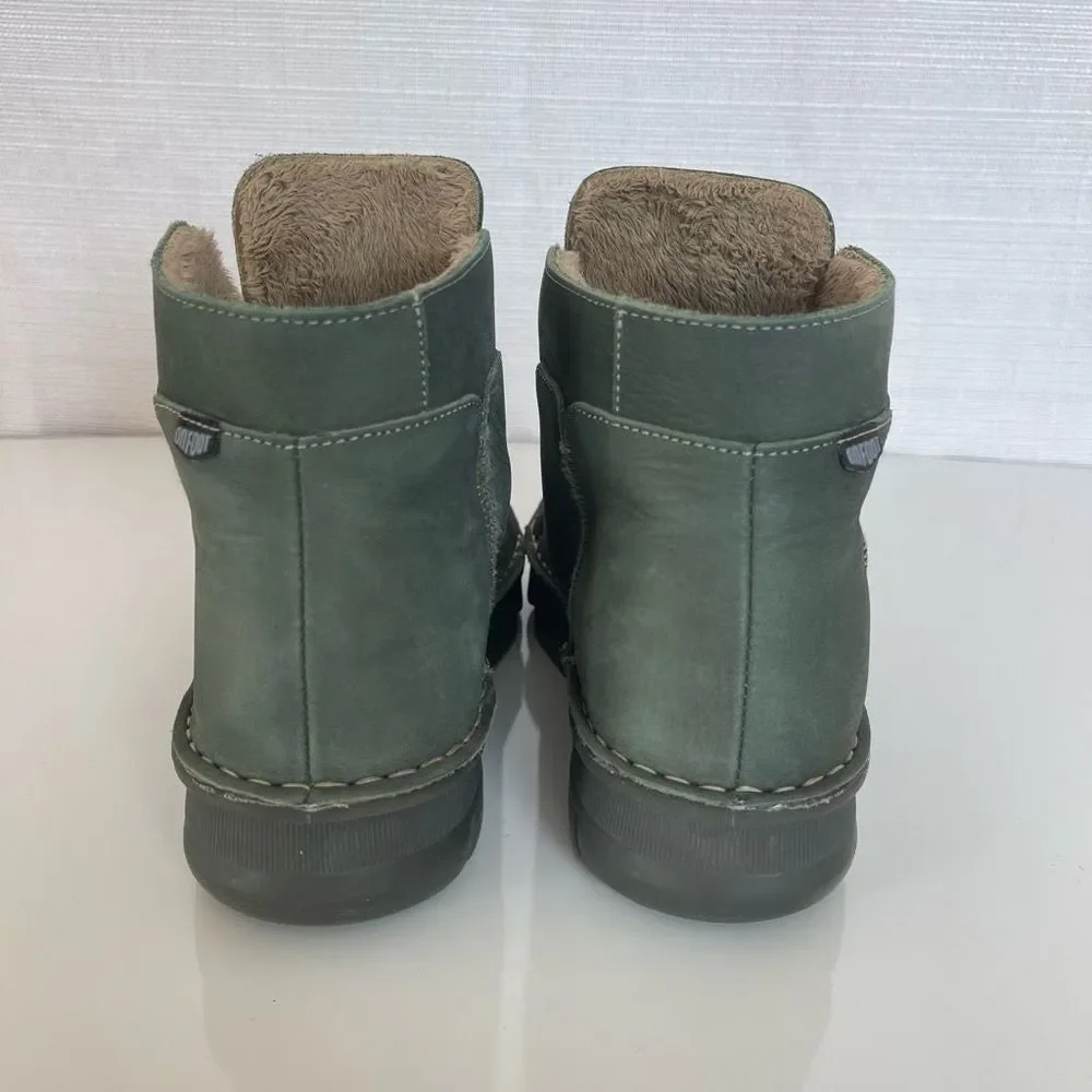 On Foot 29001 High Top Green  Sneaker in Kaki Khaki. US Size 39